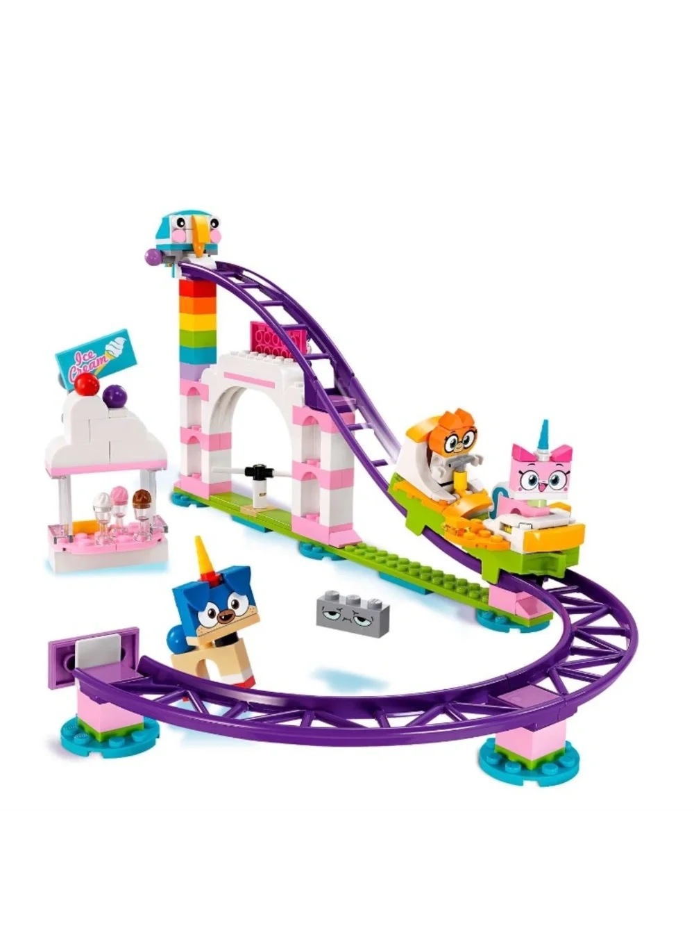 Lot Of 2 LEGO Unikitty!: Unikingdom Fairground Fun (41456) + Cloud Car (41451)